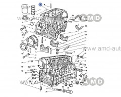 Blok motoru  105 model M 113000084