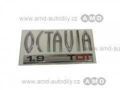 Zadn npis Octavia 1U0853687P KTP