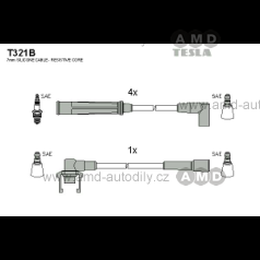 Sada zapalovacch kabel TESLA T321B