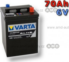 Baterie 70Ah 6V VARTA 0092T30600