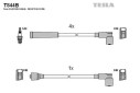 Kabely zapalovac Tesla T845B 