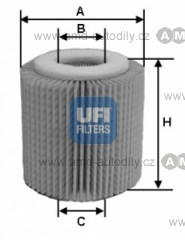 Olejov filtr UFI CH8814ECO