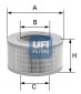 Vzduchov filtr UFI 30.118.01 