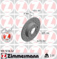 Brzdov kotou zadn 232mm - Zimmermann Sport 