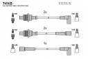 Kabely zapalovací Tesla T496B 
